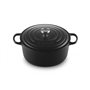 Le Creuset Signature Roaster rond 30 cm noir Schwarz (21177300000430)