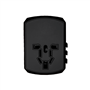 Adaptateur de voyage 15W AUS/EU/UK/US Noir Xoopar