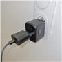 Adaptateur de voyage 15W AUS/EU/UK/US Noir Xoopar