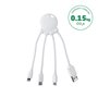 Câble 3 en 1 Octopus Ecoresponsable USB A/micro USB & USB C & Lightning 0