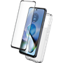 Pack G54 5G Accessoires Coque Transparente + Verre trempé + SmartFrame Bigben