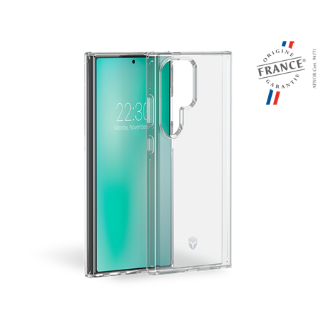 Coque Renforcée Samsung Galaxy S24 ULTRA FEEL Origine France Garantie Transparente - Garantie à vie Force Case