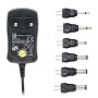 Bloc d'alimentation Universel 600mA +6 fiches - Entre 240V 7.5W Sorties 3/4