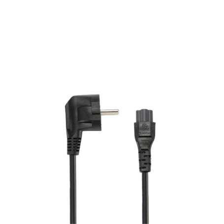 C ble alimentation secteur 3 p les IEC C5 - trfle - pour PC portables Coloris n