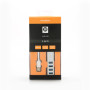 Hub 4 ports USB 3.0 2 alimentations possibles PC ou secteur Inclus c ble micro U