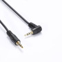 C ble Jack 3.5mm m le coud 1.50 m Fiches Or