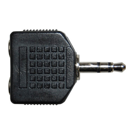 Adaptateur 2 Jack 3.5mm femelle Jack 3.5mm m le