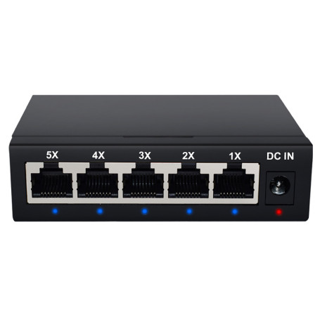 Switch Ethernet Gigabit 5 ports 10/100/1000 Mbps Boitier mtal