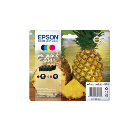 Epson 604 EasyMail cartouche d'encre 4 pièce(s) Original Rendement standard Noir