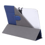 WE  tui universel Bleu Nuit pour tablettes 9/11 Toucher doux Systme de crochet