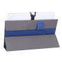 WE  tui universel Bleu Nuit pour tablettes 9/11 Toucher doux Systme de crochet