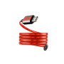 C ble lumineux Gamium USB/micro USB C ble plat 1m / Rouge C ble intelligent : lu