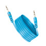 C ble Jack/Jack M/M plat 1.50m - bleu 3.5mm