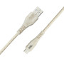 C ble micro USB/USB A bisourc avec 30% de matires recycles - 1m - Packaging 
