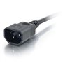 C2G Cordon d'extension d'alimentation pour ordinateur AWG 18 (IEC320C13 à IEC320C14) de 2 M