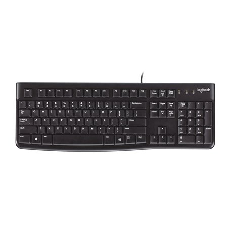 Logitech Keyboard K120 for Business clavier USB QWERTY Anglais Noir