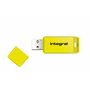 Integral 8GB USB2.0 DRIVE NEON YELLOW lecteur USB flash 8 Go USB Type-A 2.0 Jaune