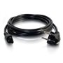 C2G Cordon d'alimentation EU pour ordinateur portable (CEE 7/7 à IEC 60320 C5) de 2 M