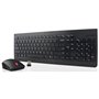 Lenovo 4X30M39469 clavier Souris incluse RF sans fil Français Noir