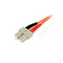 StarTech.com Câble patch à fibre optique duplex 50/125 multimode 1 m LC - SC