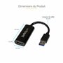 StarTech.com Adaptateur USB 3.0 vers HDMI - 1080p - Convertisseur d'Écran Slim/Compact USB Type-A vers HDMI pour Moniteur - Cart