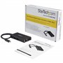 StarTech.com Adaptateur Multiport USB-C - Mini Station d'Accueil USB-C avec 4K HDMI - 60W Power Delivery Pass-Through, GbE, 2x U