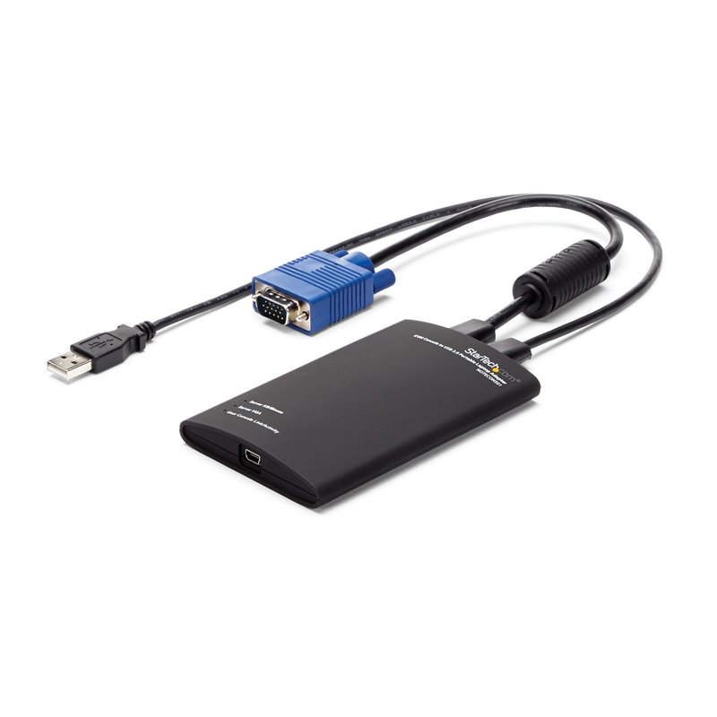 Startech.com Adaptateur crash cart pour PC portable - Console KVM vers USB 2.0