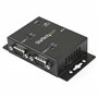 StarTech.com Hub adaptateur industriel USB vers série 2 ports à fixation murale avec clips de rail DIN