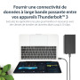 StarTech.com Câble Thunderbolt 3 (20 Gb/s) USB-C de 1 m - Compatible Thunderbolt, USB et DisplayPort - M/M