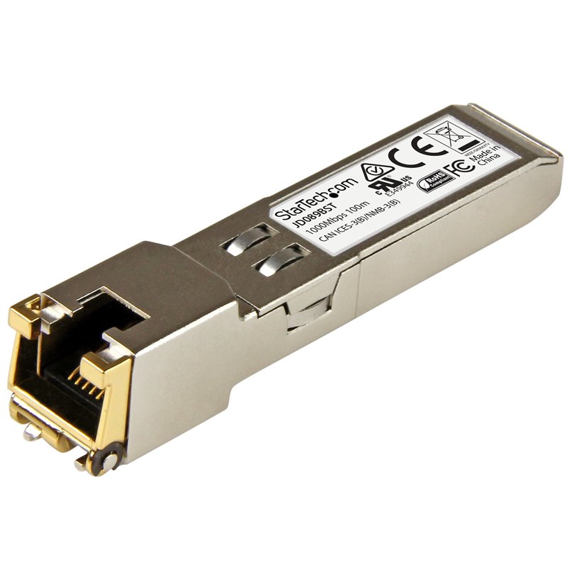 Startech.com Module SFP GBIC compatible HPE JD089B - Transceiver Mini GBIC 10/100/1000BASE-TX
