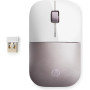 HP Souris sans fil Z3700 - Blanche/rose