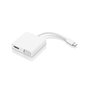 Lenovo GX90T33021 adaptateur graphique USB 3840 x 2160 pixels Blanc