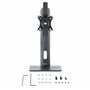 StarTech.com Support d'Écran Simple Articulé de Bureau - Socle Moniteur à Hauteur Réglable - Pour Écran VESA jusqu'à 32 pouces (