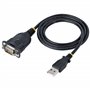 StarTech.com Adaptateur USB vers Série de 1m - Convertisseur DB9 Mâle vers USB - Adaptateur USB RS232, Prolific IC - Convertisse