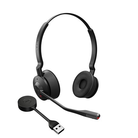 Jabra Engage 55 Casque Sans fil Arceau Bureau/Centre d'appels Noir