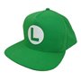 Casquette Unisex Super Mario Luigi Badge 58 cm Vert Taille unique