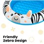 Pataugeoire gonflable pour enfants Bestway Zèbre 97 x 66 cm