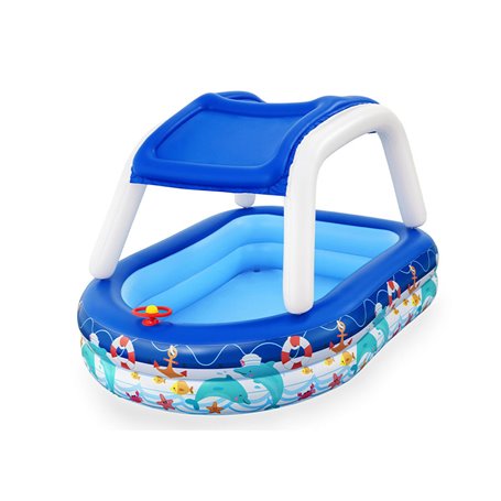 Pataugeoire gonflable pour enfants Bestway Multicouleur 213 x 155 x 132 cm Bateau