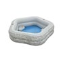 Piscine gonflable Bestway Gris 213 x 206 x 53 cm