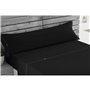 Jeu de draps Alexandra House Living Noir Gran lit 2 persones 4 Pièces