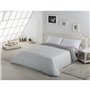 Housse de Couette Alexandra House Living Gris perlé 260 x 240 cm