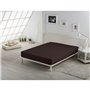 Drap housse Alexandra House Living Marron Chocolat 105 x 200 cm