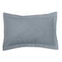 Housse de coussin Alexandra House Living Acier Gris acier 55 x 55 + 5 cm