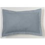 Housse de coussin Alexandra House Living Acier Gris acier 55 x 55 + 5 cm