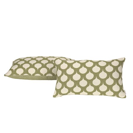 Housse de coussin Alexandra House Living Astún Vert 30 x 50 cm 30 x 1 x 50 cm 2 Unités