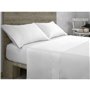 Taie d'oreiller Alexandra House Living QUTUN Blanc 45 x 170 cm