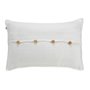 Housse de coussin Alexandra House Living Blanc 50 x 75 cm