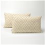 Housse de coussin Alexandra House Living Beige 30 x 50 cm 2 Unités