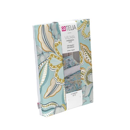 Parure de couette Alexandra House Living Vilma Multicouleur Gran lit 2 persones 3 Pièces