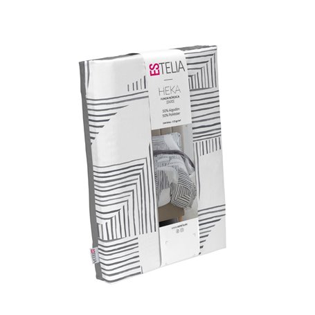 Parure de couette Alexandra House Living Heka Multicouleur Lit 1 persone 2 Pièces